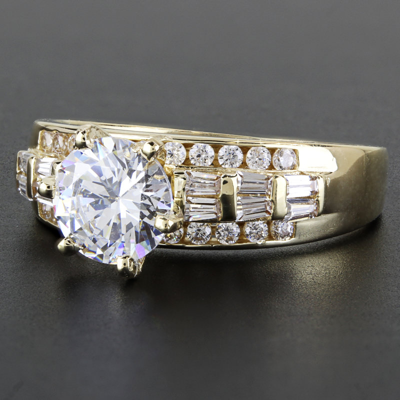 10K Yellow Gold Mens Diamond Ring - A&V Pawn