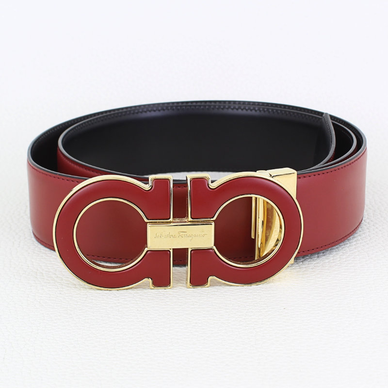 Men's Reversible Gancini Belt by Salvatore Ferragamo