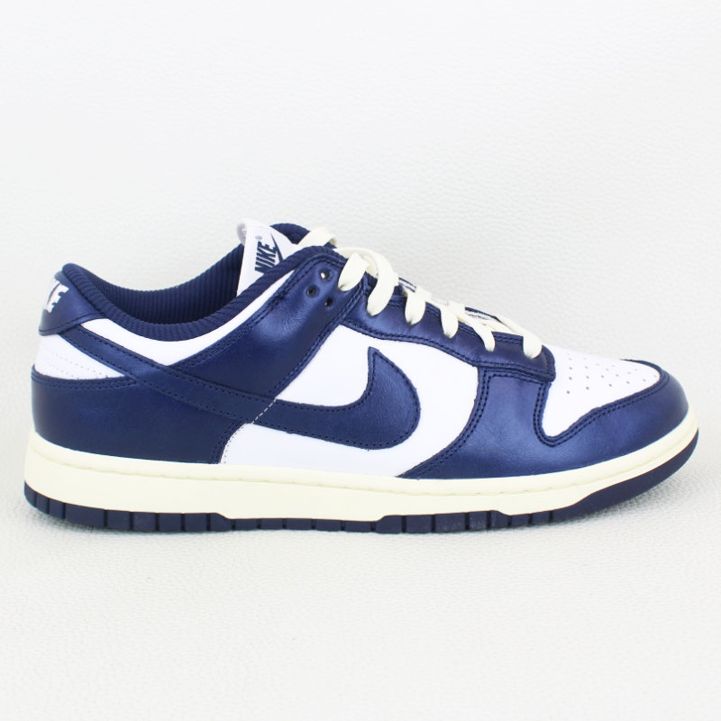 Nike Dunk Low PRM Vintage Navy Sneakers - A&V Pawn