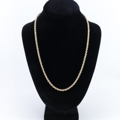 10 Karat Rope Chain 23"