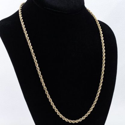 10 Karat Rope Chain 23"