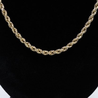 10 Karat Rope Chain 23"