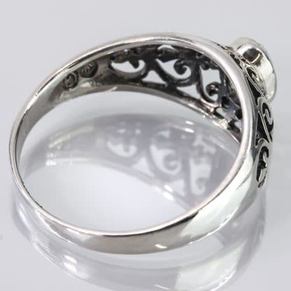 Sterling Silver Crystal Ring - Image 6