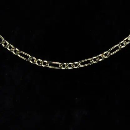 14k Yellow Gold Figaro Chain