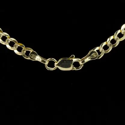 10k Yellow Gold Cuban Link - Image 5