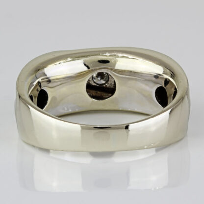 14k White Gold Diamond Wedding / Anniversary Band Ring