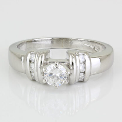 Platinum Diamond Engagement Wedding Ring