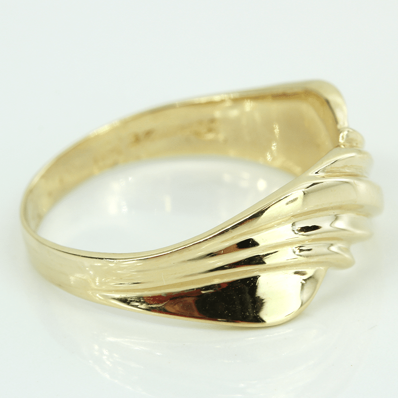 14k Gold Vintage Wavy Band Ring - A&V Pawn