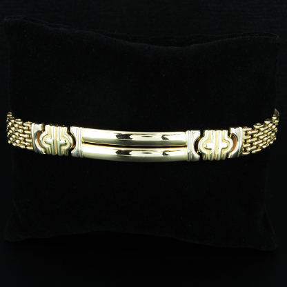 Vintage 14K Yellow Gold Fancy Multi-Link Bracelet