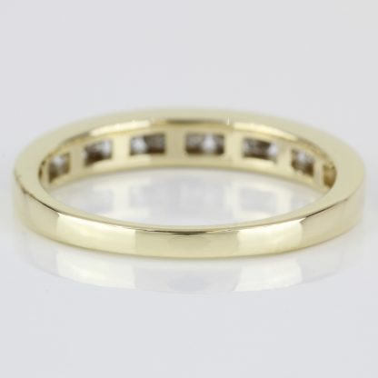 10K Yellow Gold Diamond Bridal Wedding Band Anniversary Ring by Allure Gems - Image 4