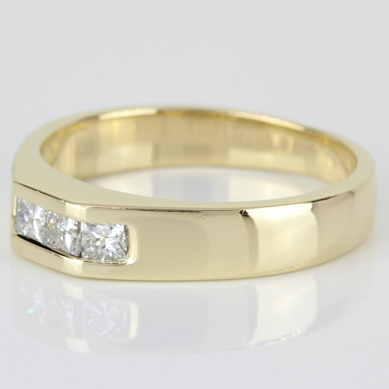 Vintage 14k Gold Princess-Cut Diamond Ring - A&V Pawn