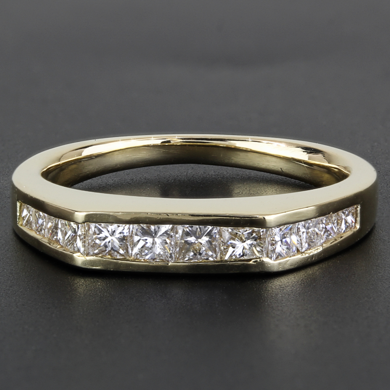 14k Yellow Gold Princess Cut Diamond Ring - A&V Pawn