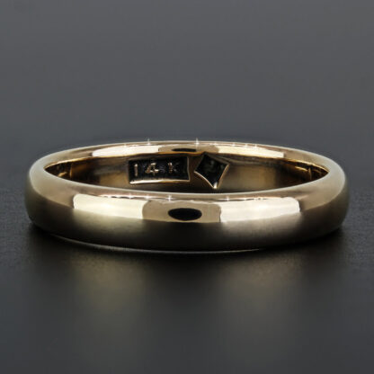 14k Yellow Gold Men's Wedding Ring Band