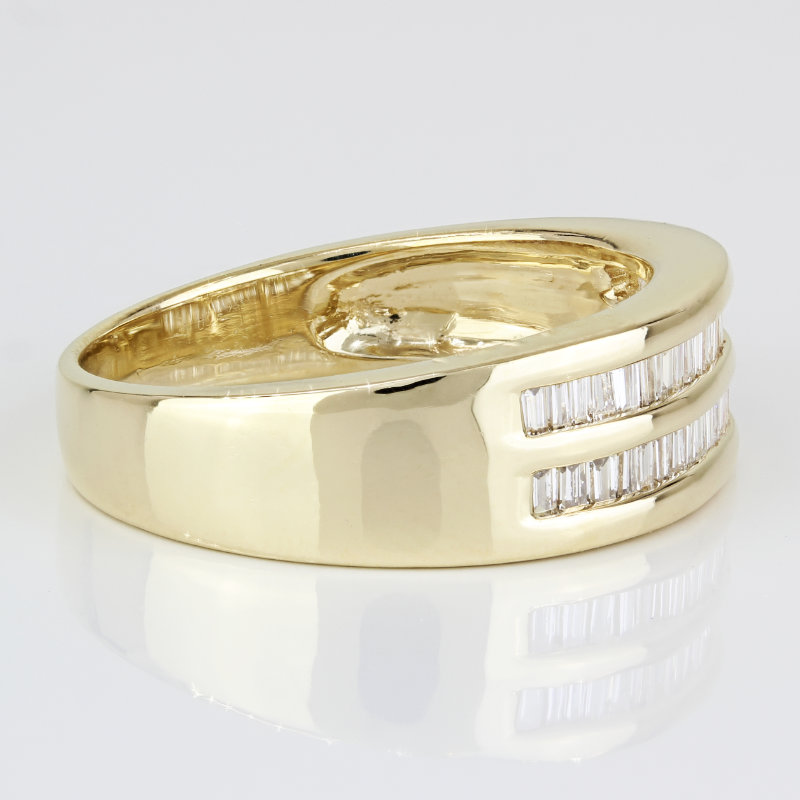 Men's .9999 24k Yellow Gold Wedding Band Ring - A&V Pawn