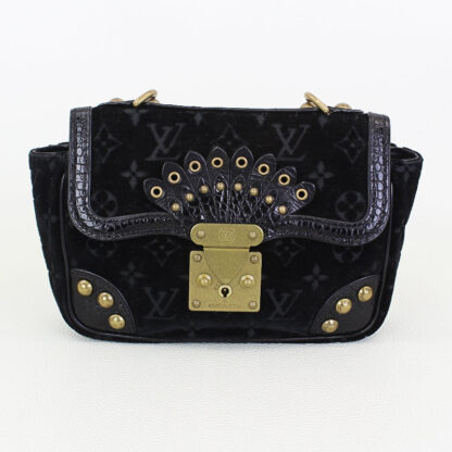 Louis Vuitton Monogram Velours Alligator Irvine Bag