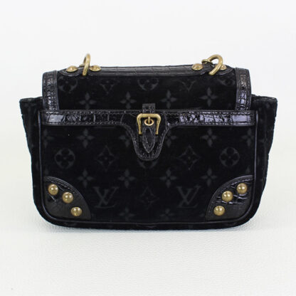 Louis Vuitton Monogram Velours Alligator Irvine Bag