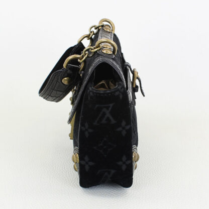Louis Vuitton Monogram Velours Alligator Irvine Bag