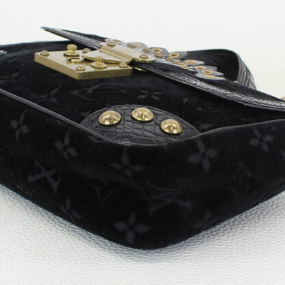 Louis Vuitton Monogram Velours Alligator Irvine Bag