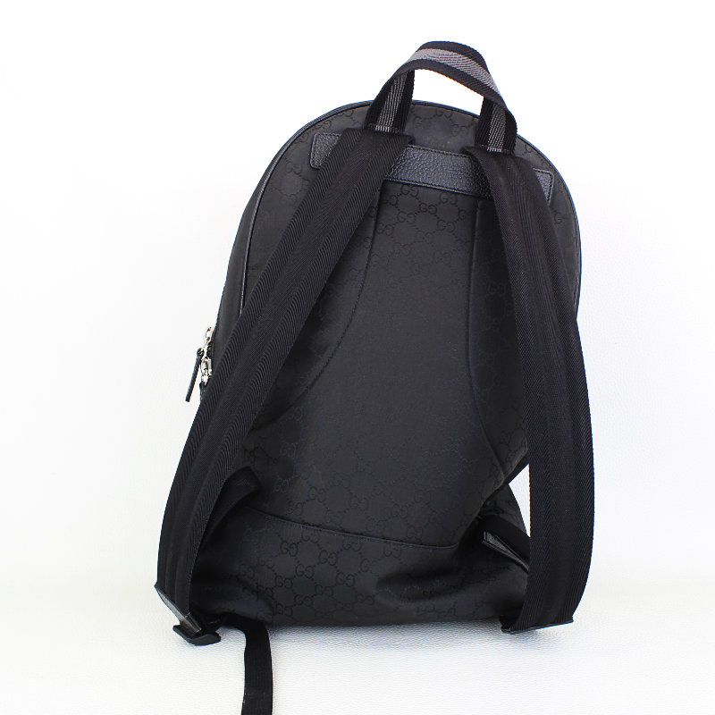 GUCCI Nylon Monogram Slim Backpack