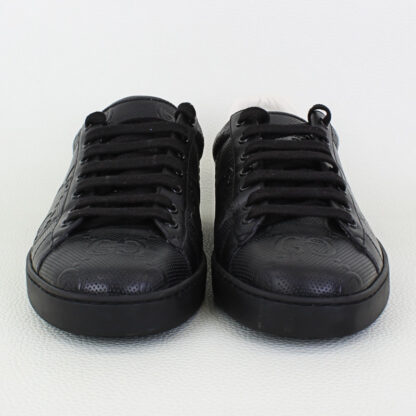 Men's Gucci Ace GG Embossed Sneaker Black