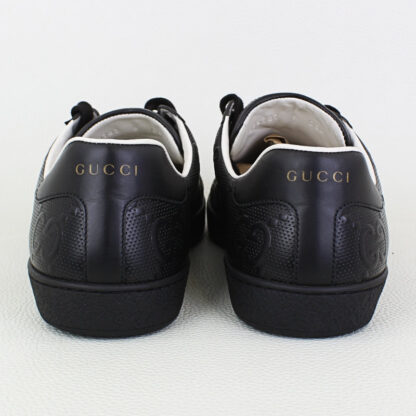 Men's Gucci Ace GG Embossed Sneaker Black