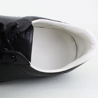 Men's Gucci Ace GG Embossed Sneaker Black