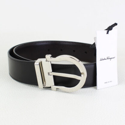 Salvatore Ferragamo Reversible Gancini Belt 36