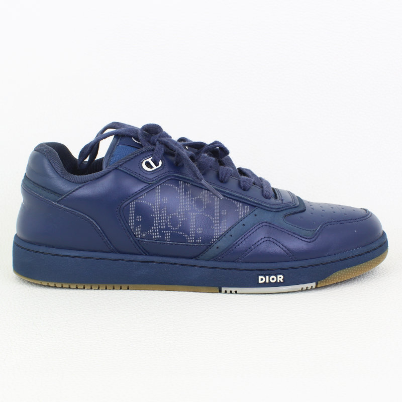 CHRISTIAN DIO Oblique Galaxy B27 Navy Low Top Sneakers - A&V Pawn