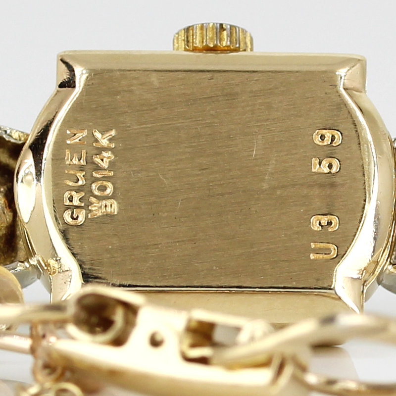 10k solid hotsell gold watch