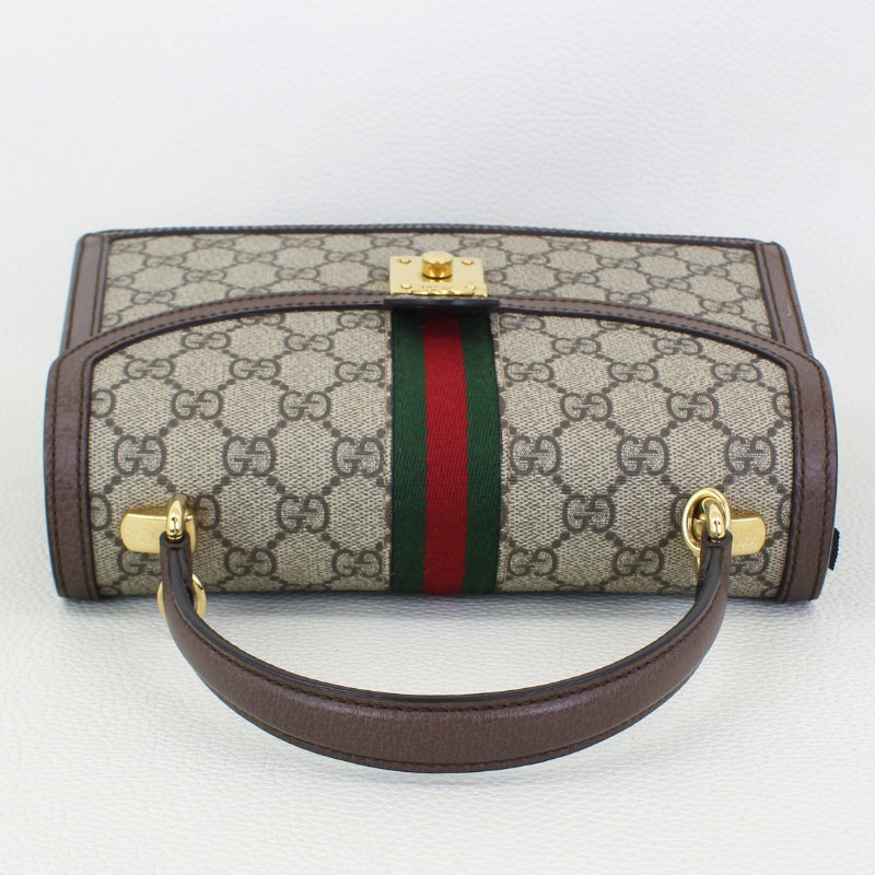 Gucci GG Signature Large Punch Top Handle Tote - ShopStyle
