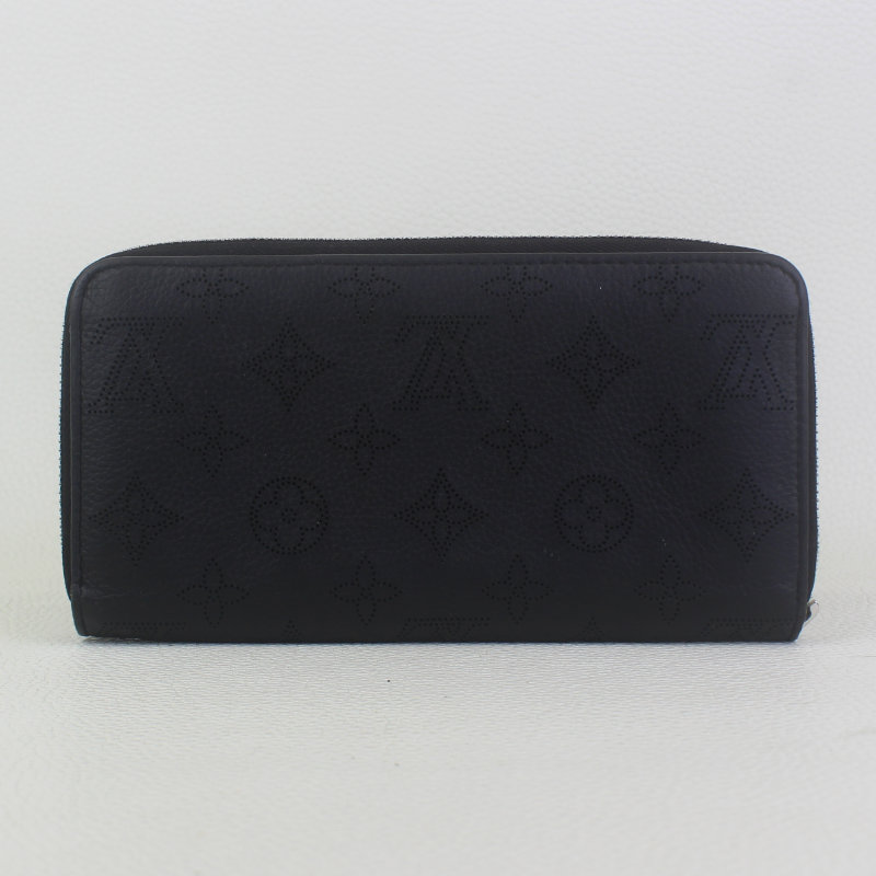Shop Louis Vuitton MAHINA 2022 SS Monogram Leather Folding Wallet