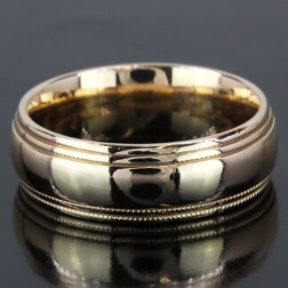 Louis Vuitton Enamel Damier Black Ring - Brass Band, Rings