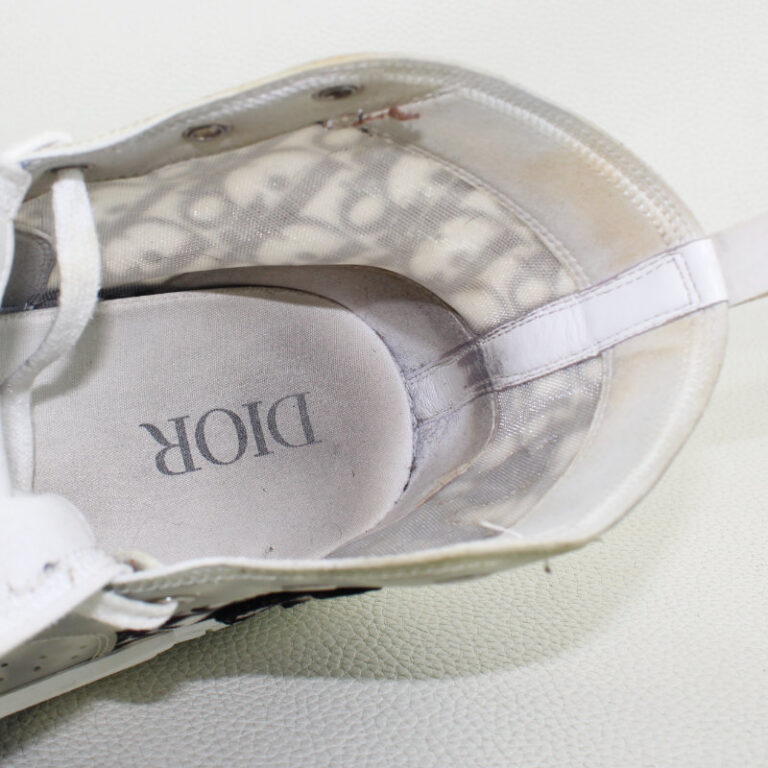 dior and shawn b23 high top bee embroidery