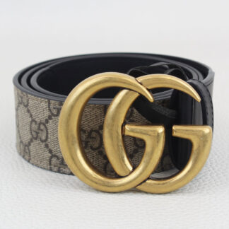 Gucci GG Supreme Marmont Wide Belt - Size 95 / 38