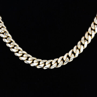 14k Yellow Gold Heavy Cuban Link Chain - 26.5"