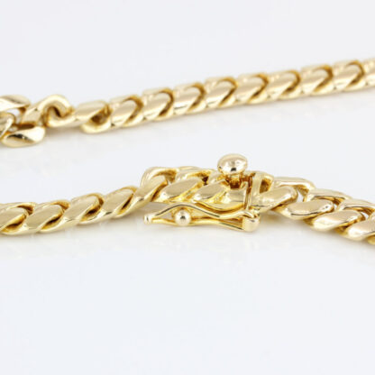 14k Yellow Gold Heavy Cuban Link Chain - 26.5"