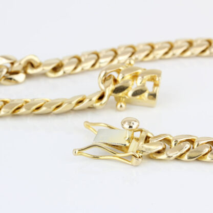 14k Yellow Gold Heavy Cuban Link Chain - 26.5"