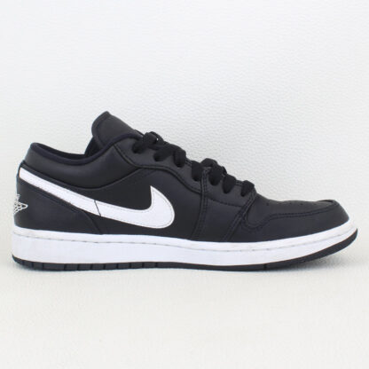 Jordan 1 Low Black White (Women's)- Size 9W - Image 3