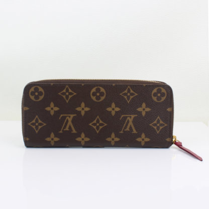 Louis Vuitton Clemence Monogram Fuchsia Wallet - Image 3