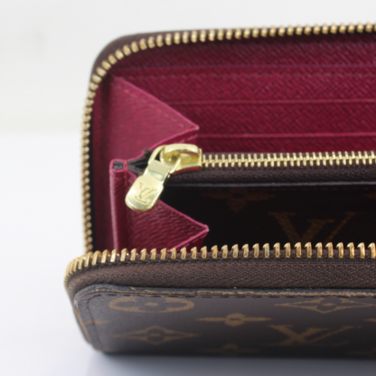 Louis Vuitton Clemence Monogram Fuchsia Wallet - Image 8