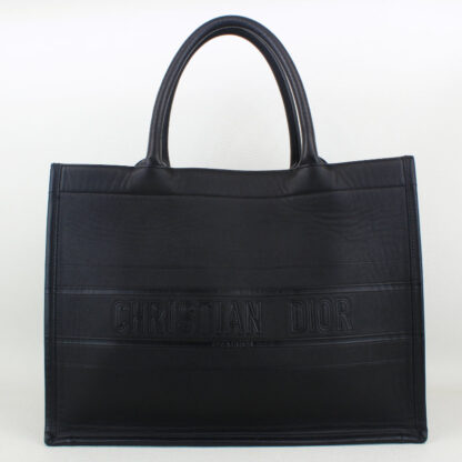 Christian Dior Calfskin Embossed Medium Book Tote