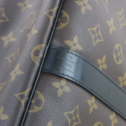 Louis Vuitton Macassar KeepAll 55 Bandouliere Bag - Image 7