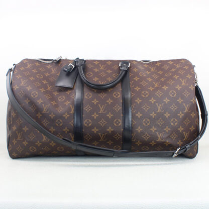 Louis Vuitton Macassar KeepAll 55 Bandouliere Bag