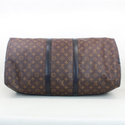 Louis Vuitton Macassar KeepAll 55 Bandouliere Bag - Image 3