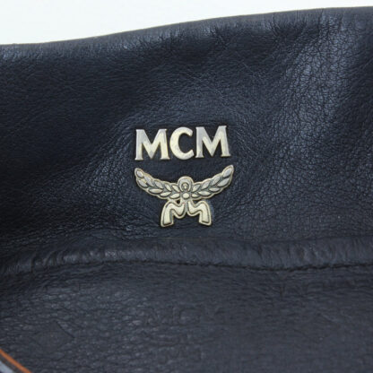 MCM 2-Way Leather Tote - Image 6