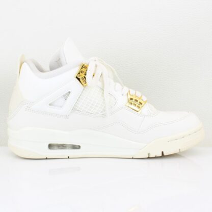 Jordan 4 Retro Metallic Gold (Women's)- Size 8.5(W)/ 7(M) - Image 3