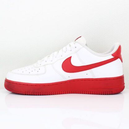 Nike Air Force 1 Low White Red Midsole- Size 9.5M - Image 2