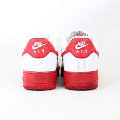 Nike Air Force 1 Low White Red Midsole- Size 9.5M - Image 5