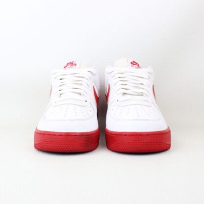 Nike Air Force 1 Low White Red Midsole- Size 9.5M - Image 7