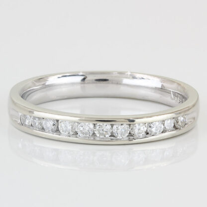 14KWG Diamond Anniversary Band Bridal Wedding Ring